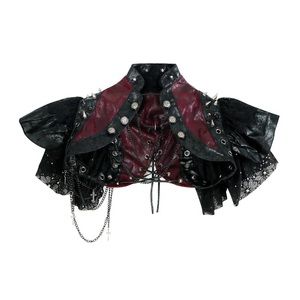 Steampunk Costume Accessories Gothic Shawl Bolero Shrug Jacket NWOT